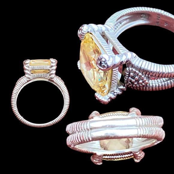 GUARANTEED AUTHENTIC JUDITH RIPKA RING!! - Picture 2 of 13